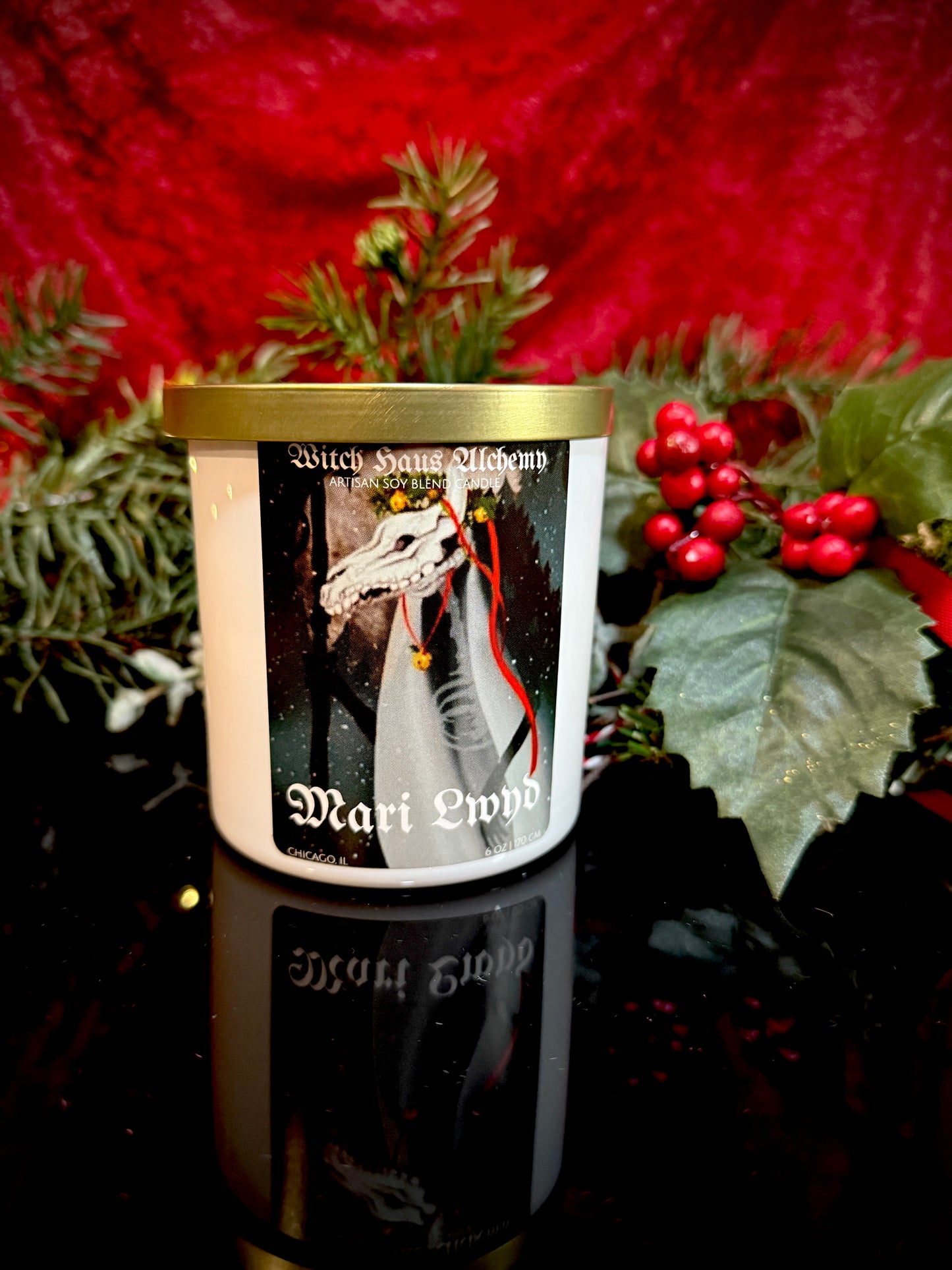 Mari Lwyd Candle