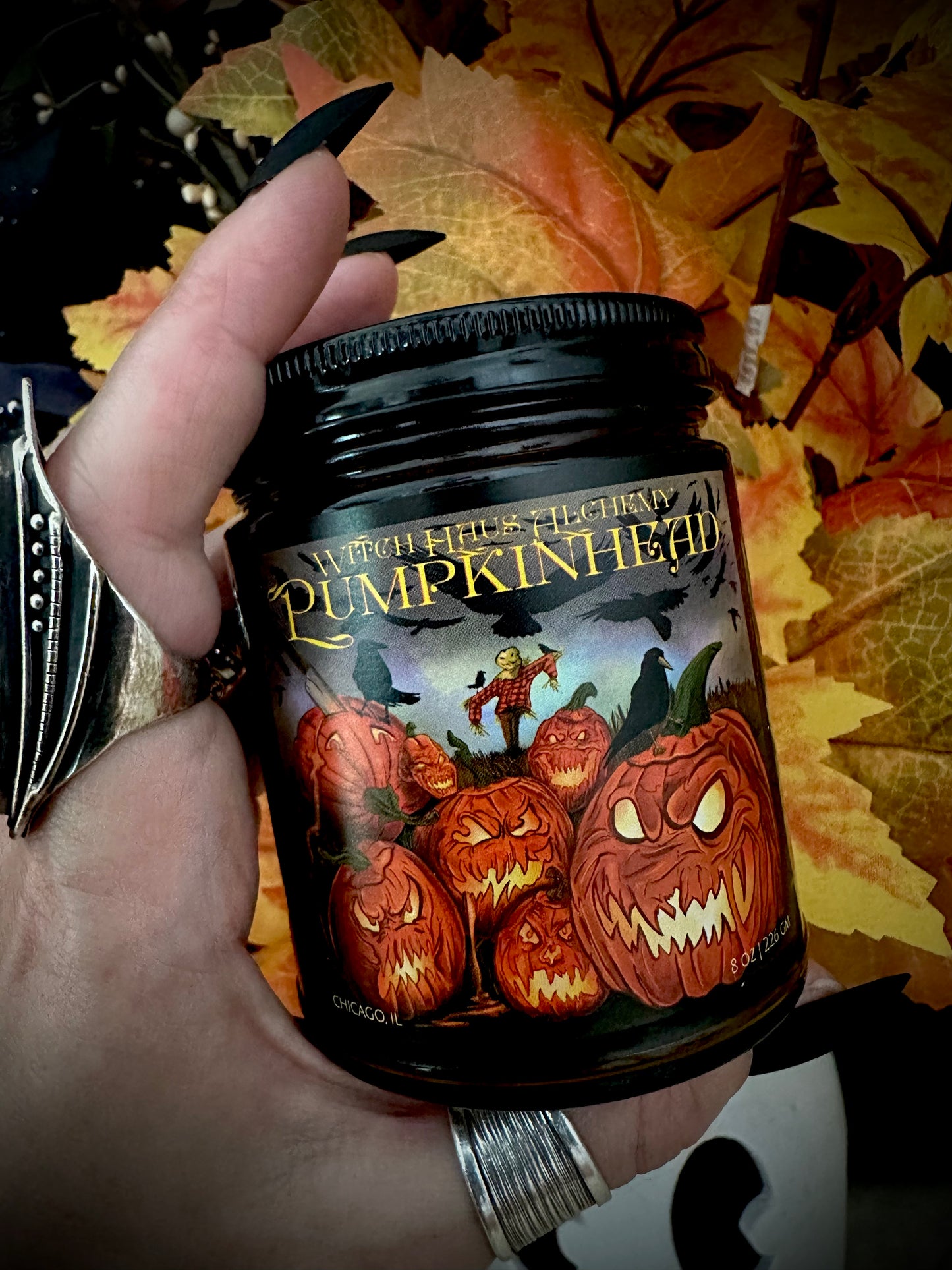 Pumpkinhead | 8 oz Candle Jar