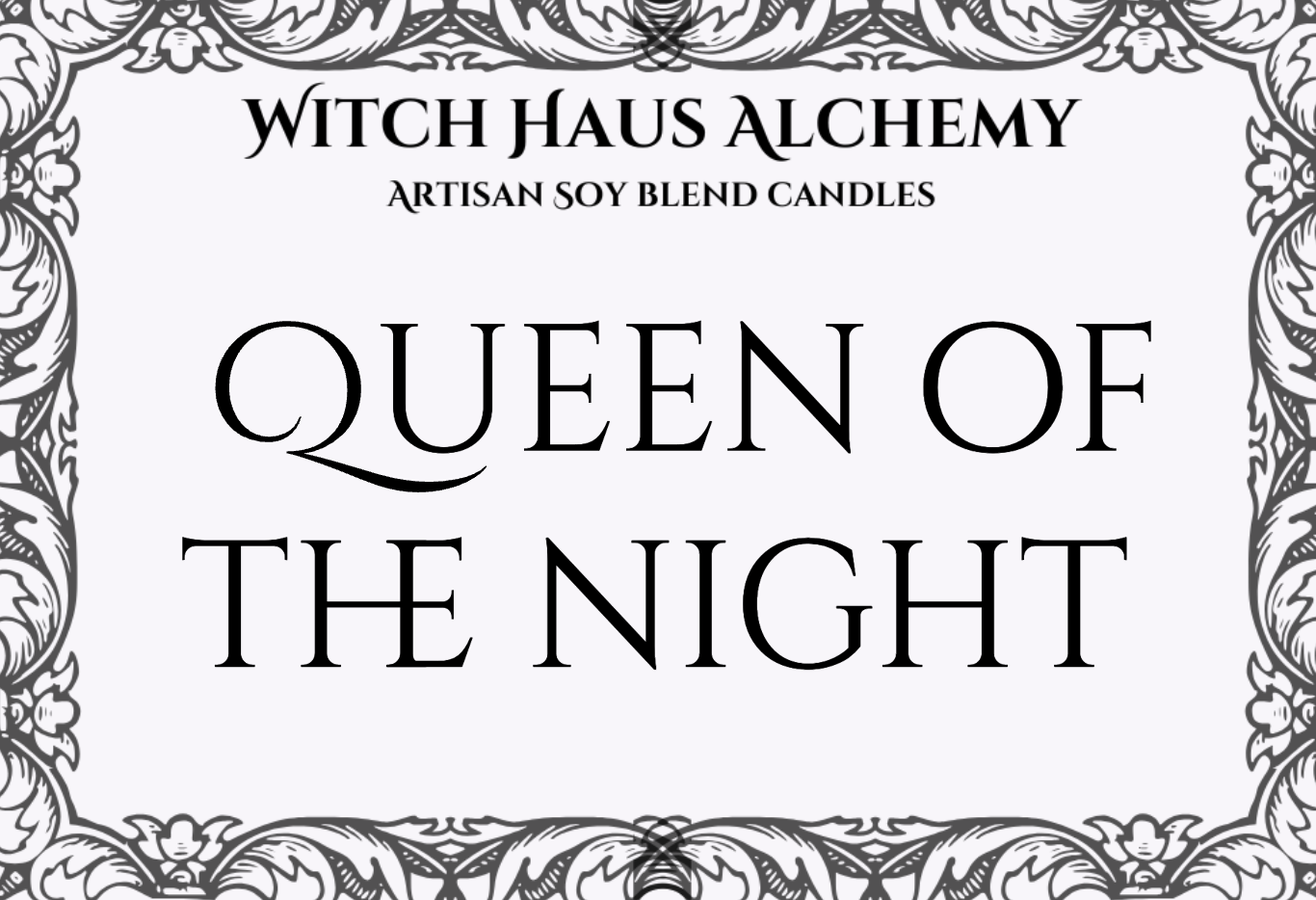 Queen of the Night | Candle