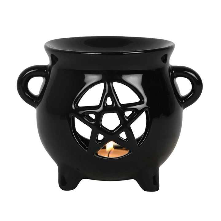 Pentagram Cauldron Wax Melter | Oil Burner